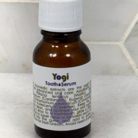 Living Libations - Organic Yogi Tooth Serum | Natural, Wildcrafted Clean 15ml - Picture 1 of 1